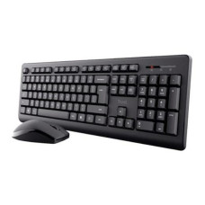 Teclado y Ratón Inalámbrico Trust Primo Negro Qwerty Español