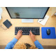 Teclado y Ratón Inalámbrico Trust Primo Negro Qwerty Español