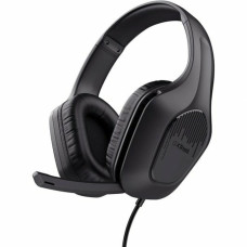 Auriculares con Micrófono Trust Negro