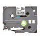 Cinta Laminada para Rotuladoras Brother TZE-141 Negro/Blanco 18mm