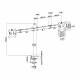 Screen Table Support Aisens Black 32