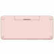 Wireless Keyboard Logitech K380  Pink Spanish Qwerty