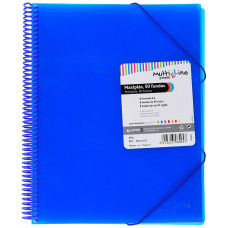 Carpeta Clasificadora Grafoplas Maxiplás Azul A4