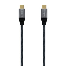 Cable USB-C a USB-C Aisens A107-0634 Gris 2 m