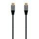 Cable USB-C a USB-C Aisens A107-0634 Gris 2 m