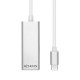 Adaptador USB a Ethernet Aisens A109-0341 USB 3.1 Plateado 15 cm