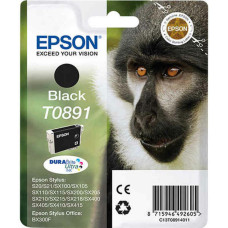 Original Ink Cartridge Epson Cartucho T0891 negro Black