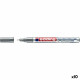 Rotulador permanente Edding 780 Plateado (10 Unidades)