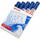 Rotulador permanente Edding 800 Azul (5 Unidades)