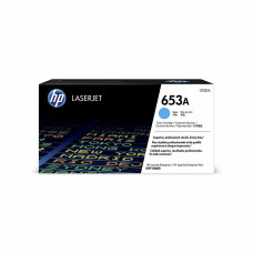 Tóner HP Cartucho de tóner original LaserJet HP 653A cian Cian