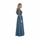 Costume for Adults My Other Me Saloon Blue M/L (3 Pieces)