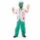 Costume for Children My Other Me Surgeon Skeleton Doctor Robe 4 Pieces (4 Pieces)