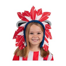 Disfraz para Niños My Other Me    Gorro Penacho Atlético de Madrid Talla única