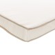 Cojín para sillas Crema 123 x 48 x 4 cm