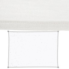 Shade Sails White Polyethylene 350 x 1 x 500 cm