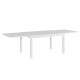 Mesa de Comedor Thais Blanco Aluminio 135 x 90 x 74 cm
