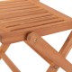 Garden chair Kate 46 x 60 x 88,5 cm Natural Acacia