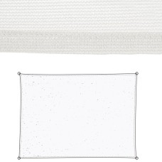 Cloth 3 x 4 m Awning 300 x 400 x 0,5 cm Polyethylene White