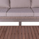Sofá de Jardín Patsy 220 x 89 x 64,50 cm Madera Ratán