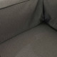 Garden sofa Gissele Graphite Nylon 80 x 80 x 64 cm