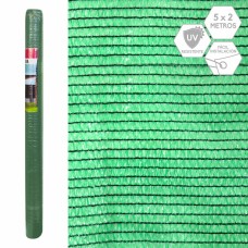 Malla de Ocultación Mallas Verde HDPE 80 % 90 % 500 x 1 x 200 cm 1 x 500 x 200 cm