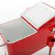 Nevera Portátil Fresh Rojo Metal 74 x 43 x 80 cm