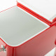 Nevera Portátil Fresh Rojo Metal 74 x 43 x 80 cm