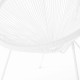 Garden sofa Acapulco 73 x 80 x 85 cm White Rattan