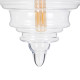 Ceiling Light Silver Metal Crystal 40 W 220-240 V 28 x 28 x 36 cm Modern