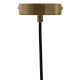 Lámpara de Techo Dorado Hierro Madera de mango 40 W 220-240 V 30 x 30 x 53 cm