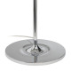 Lámpara de Pie Plateado Cristal Hierro 40 W 220-240 V 28 x 28 x 158 cm