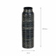 Vase Black Aluminium 9 x 9 x 30,5 cm