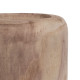 Jarrón Natural Madera de Paulonia 26 x 26 x 68 cm