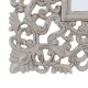 Wall mirror White Crystal 98 x 3 x 124 cm