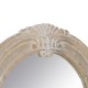 Dressing Mirror White Natural Crystal Mango wood MDF Wood Vertical 87,63 x 3,8 x 203,2 cm