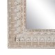 Wall mirror White Natural Crystal Mango wood MDF Wood Vertical 71,1 x 5,1 x 101,6 cm