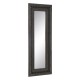 Dressing Mirror Dark brown Crystal Mango wood MDF Wood Vertical 67,3 x 5,1 x 176,5 cm