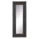 Dressing Mirror Dark brown Crystal Mango wood MDF Wood Vertical 67,3 x 5,1 x 176,5 cm