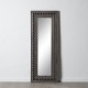 Dressing Mirror Dark brown Crystal Mango wood MDF Wood Vertical 67,3 x 5,1 x 176,5 cm