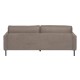 3-Seater Sofa Taupe 213 x 87 x 90 cm