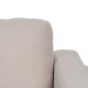 3-Seater Sofa Beige 216 x 90 x 82 cm