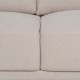 3-Seater Sofa Beige 216 x 90 x 82 cm