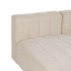 Sofa Beige Polyester Iron 150 x 100 x 66 cm