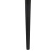 Set of 2 tables Black Natural Metal Iron Acacia 70 x 70 x 40 cm (2 Units)