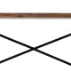 Hall 107 x 36 x 77 cm Natural Metal Wood (3 Units)