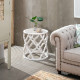 Mesa auxiliar Blanco Madera MDF 50 x 50 x 52 cm DMF