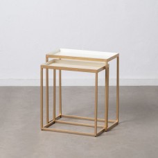 Side table 53 x 27 x 58,5 cm Golden Cream