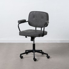 Silla de Oficina 56 x 56 x 92 cm Negro