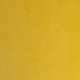 Pouffe Synthetic Fabric Metal Yellow 40 x 40 x 35 cm