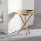 Side table Golden Metal Aluminium 41 x 41 x 52 cm